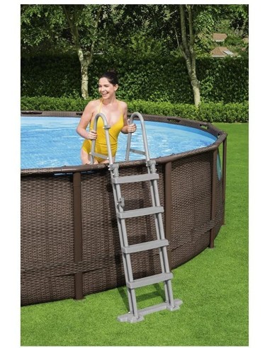 Piscina Bestway 56725 Fuori Terra Power Steel Swim Vista da 488 x 122 cm