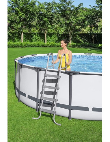 Piscina fuori terra Bestway 5612Z Steel Pro Max rotonda 488x122cm