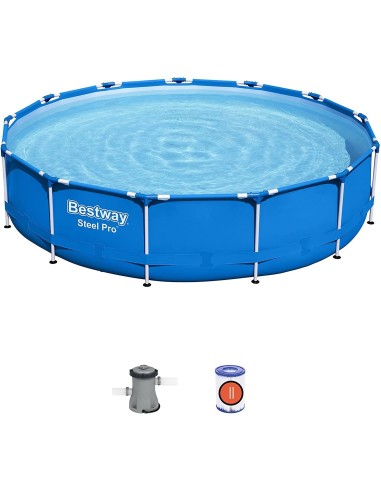 Piscina Bestway 5612E Fuori Terra Steel Pro da 396 x 84 cm