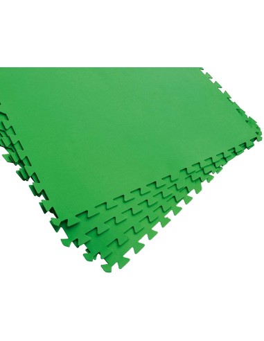 Bestway 58265 - Protezione per il Fondo della Piscina, Verde, Confezione da 8 pezzi di 81 x 81 cm