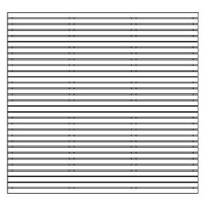Pannello Frangivista DELUX Pino Laccato Colore Bianco cm. 180X170H