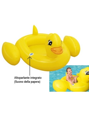 GONFIABILE PER BAMBINI MARE/PISCINA PAPERA SPEAKER BESTWAY-34151