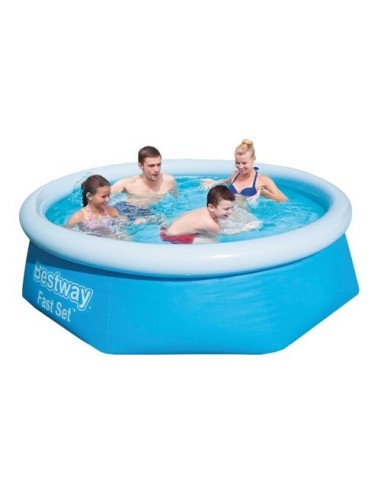 PISCINA TONDA FUORI TERRA CON ANELLO GONFIABILE SUPERIORE BESTWAY 305xH76 -57266