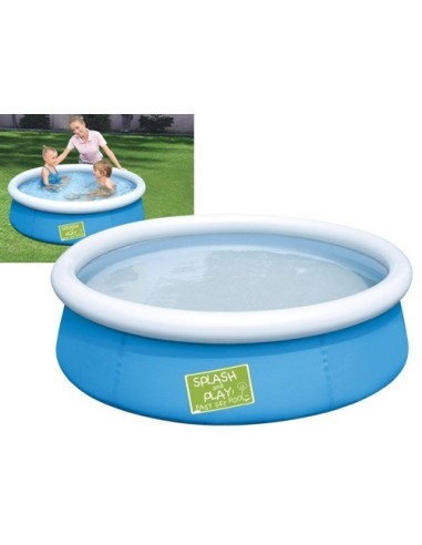 PISCINA TONDA FUOR TERRA BABY TONDA CON ANELLO GONFIABILE SUPERIORE BESTWAY 152xH38 -57241