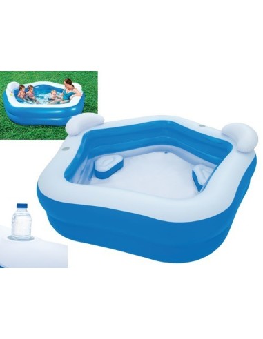 PISCINA GONFIABILE FAMILY CON BORDI EXTRA LARGHI 575LT 213X206X69 -54153