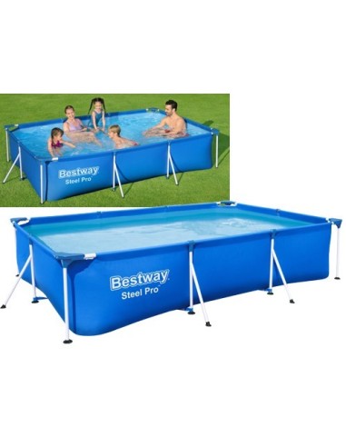 PISCINA RETTANGOLARE FUORI TERRA BESTWAY 300X201XH66 -56404