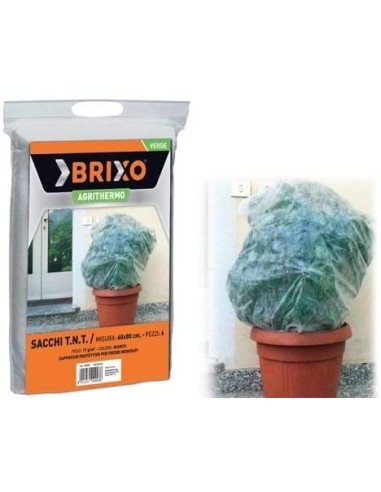 TELO SACCO ANTIGELO PROTEZIONE PER ORTAGGI T.N.T.BRIXO AGRITHERMO 150X360CM 2 PEZZI