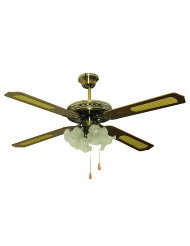 VENTILATORE NIKLAS SOFFITTO SALOON T.125 4 PALE