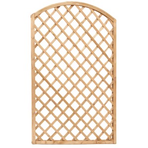PANNELLO GRIGLIATO ARCO 120X180H MOD.44 IN LEGNO DI PINO IMPREGNATO
