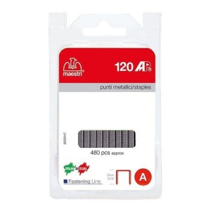 Punti MAESTRI per fissatrice Electro 120 ART. 120 AP Lunghezza 20mm. 480pz.