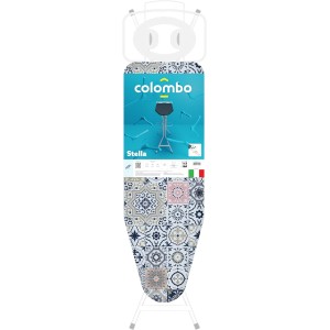 Asse da Stiro 120x40 cm STELLA salvaspazione e con altezza regolabile COLOMBO