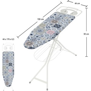 Asse da Stiro 120x40 cm STELLA salvaspazione e con altezza regolabile COLOMBO