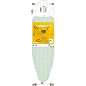Asse da stiro 130x44 cm GIOVE con accessori inclusi , salvaspazio, COLOMBO