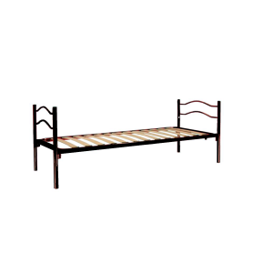 Letto singolo modello 553 cm 82x203x73h Antracite