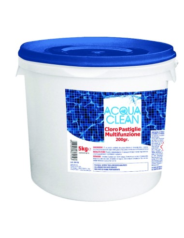 CLORO ACQUA CLEAN PASTIGLIE MULT.KG.5