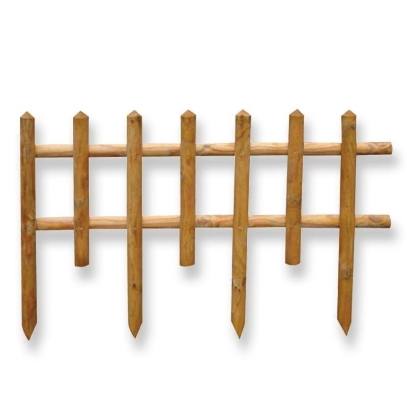 STECCATO RANCH 20 PZ. PER DELIMITARE AIUOLE CM.85X50H IN LEGNO DI PINO IMPREGNATO STECCATO RANCH 20 PZ. PER DELIMITARE AIUOLE CM.85X50H IN LEGNO DI PINO IMPREGNATO