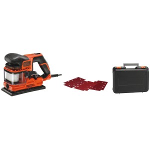 LEVIGATRICE DUOSAND 270W B+D KA 330 EKA + VALIGETTA E 6 FOGLI ABRASIVI