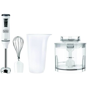 SET FRULLATORE AD IMMERSIONE 600W B+D BXHBA 600E + ACCESSORI