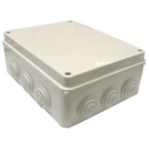 SCATOLA STAGNA DI DERIVAZIONE DA PARETE IP55 90X190X240 FG13407