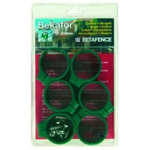 COLLARE PER PALO BEKAFOR VERDE D.48 BETAFENCE CONF. 6 PEZZI
