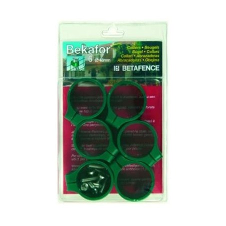 COLLARE PER PALO BEKAFOR VERDE D.48 BETAFENCE CONF. 6 PEZZI
