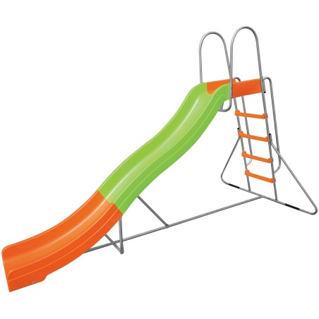 SCIVOLO PER BAMBINI ACCIAIO 3 - 10 ANNI 150X317X204H ARREDO GIOCO GIARDINO