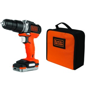 TRAPANO BATTERIA A LITIO 12V 1,5 Ah B+D 12V LITIO BDCHD 12 S1