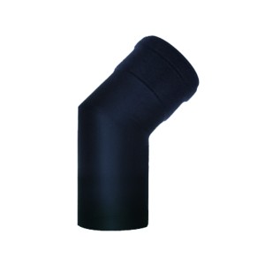 GOMITO IN ACCIAIO PESANTE SMALTATO PORCELLANATO PELLET AETERNUM 45 CM.10