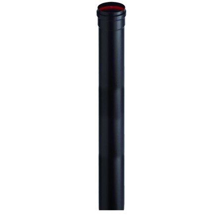 TUBO IN ACCIAIO PESANTE SMALTATO PORCELLANATO PELLET AETERNUM 8X25