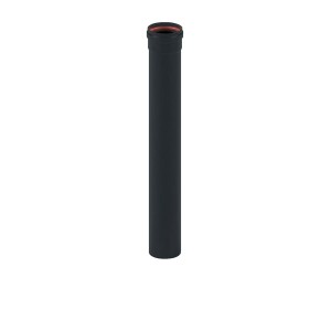TUBO IN ACCIAIO PESANTE SMALTATO PORCELLANATO PELLET AETERNUM 10X50