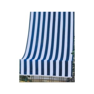 TENDA DA SOLE A CADUTA CM140X300H BIANCO E BLU