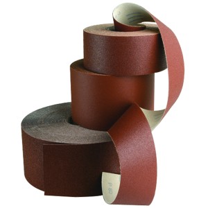 CARTA ABRASIVA ADESIVA RESINATA E28V ROTOLO 25 MT. GRANA  40