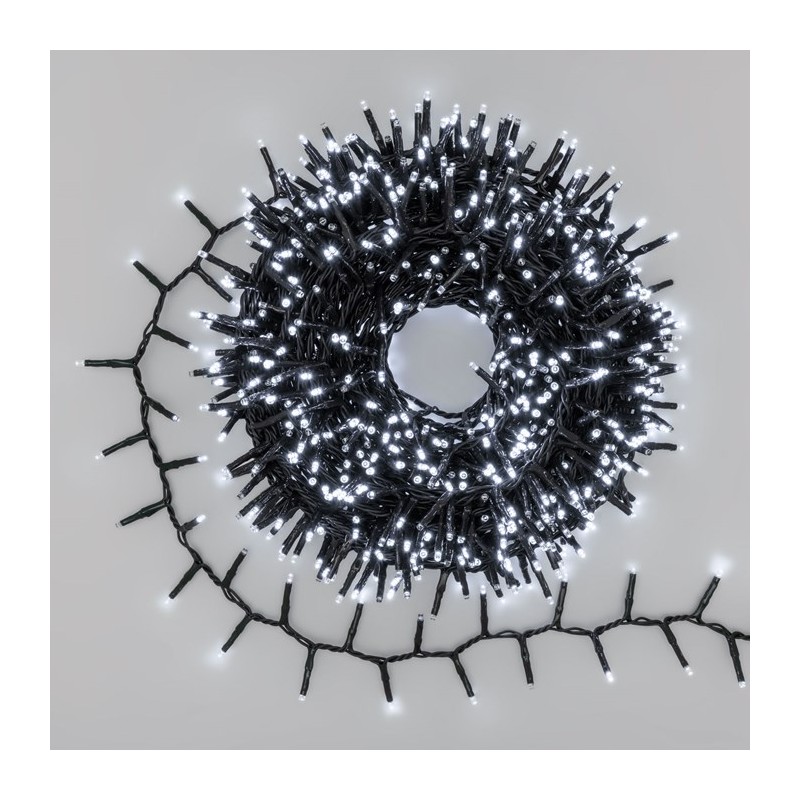 LUCI DI NATALE 1000 LED BIANCO + 8 GIOCHI LUCE PER ESTERNO LUCI DI NATALE 1000 LED BIANCO + 8 GIOCHI LUCE PER ESTERNO