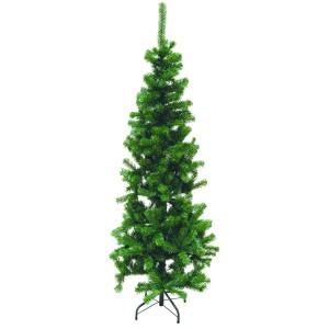 ALBERO DI NATALE SESTRIERE SLIM H. 80CM FOLTO E VOLUMINOSO 436 RAMI IN PVC