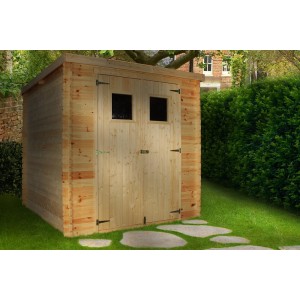 Casetta Birba 200x200x200H in legno nordico CON PAVIMENTO