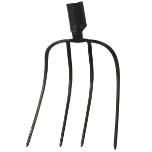 FORCA A 4 DENTI IMPORT IN ACCIAIO FORGIATO