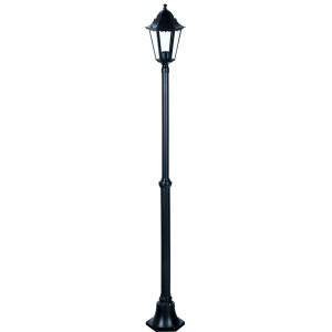 LAMPIONE SU PALO SERIE MINERVA 1 LUCE