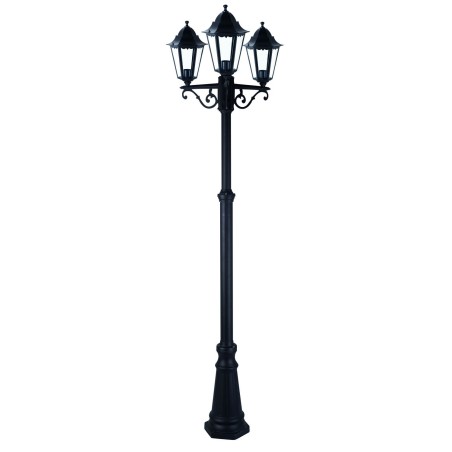 LAMPIONE SU PALO SERIE MINERVA 3 LUCI 208 H Cm.