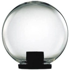 SFERA GLOBO PER LAMPIONE CM30 TRASPARENTE ATTACCO E27