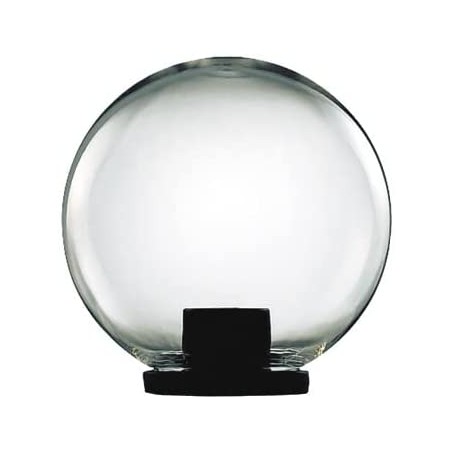 SFERA GLOBO PER LAMPIONE CM30 TRASPARENTE ATTACCO E27