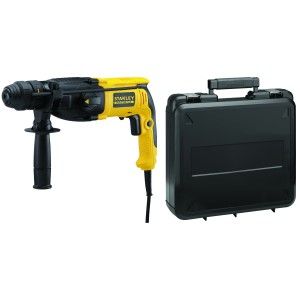 TRAPANO TASSELLATORE ELETTRICO STANLEY FATMAX SFMEH 210K CON ACCESSORI E VALIGETTA