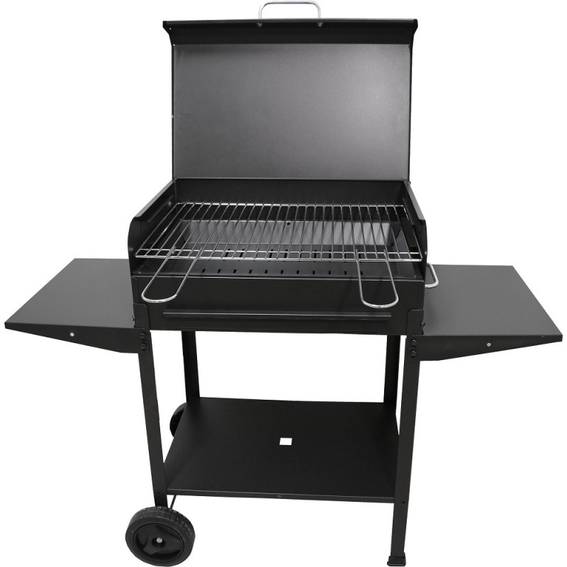 BARBECUE A CARBONE POLIFEMO CM.60X40X95H GRIGLIA REGOLABILE CON RUOTE BARBECUE A CARBONE POLIFEMO CM.60X40X95H GRIGLIA REGOLABILE CON RUOTE