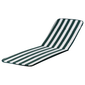 CUSCINO ACTION A RIGHE BIANCO/VERDE PER LETTINO