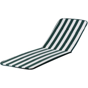 CUSCINO ACTION RELAX A RIGHE BIANCO/VERDE G1007B5