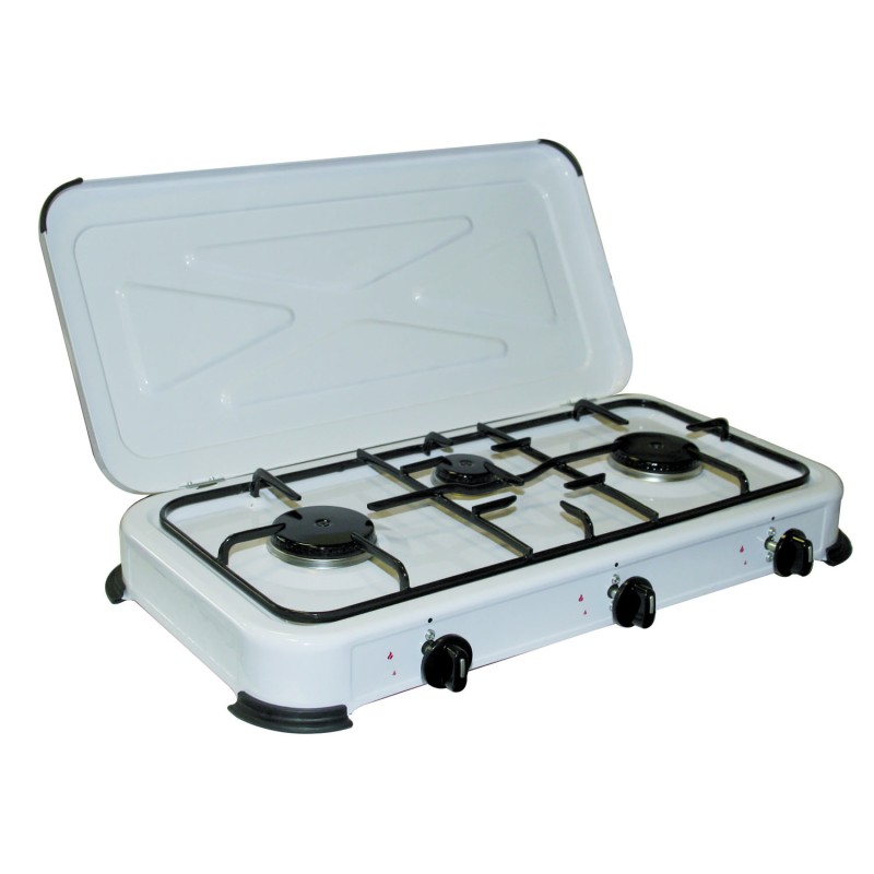 FORNELLO A GAS 3 FUOCHI 60X30X10 -BG-03C FORNELLO A GAS 3 FUOCHI 60X30X10 -BG-03C