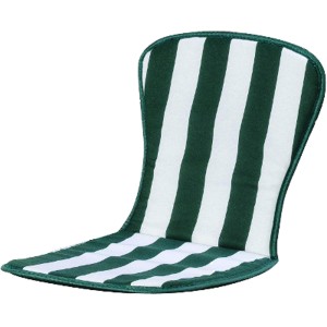 CUSCINO ACTION A RIGHE BIANCO/VERDE MONOBASSO