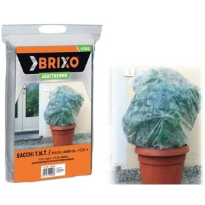 TELO SACCO ANTIGELO PROTEZIONE PER ORTAGGI T.N.T.BRIXO AGRITHERMO 150X360CM 2 PEZZI