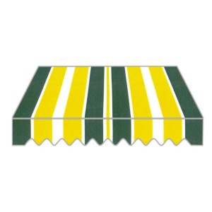 TENDA DA SOLE A CADUTA STRUTTURA ALLUMINIO CM.300X250H DISEGNO P3002 BALCONE