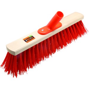 SPAZZOLONE BRIXO ERGO CLICK CM 40 IN LEGNO CON SETOLE IN NYLON SENZA MANICO