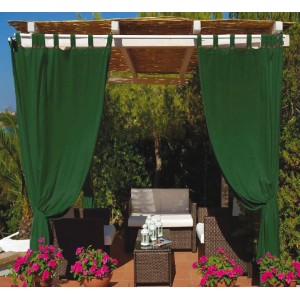 TENDA DA SOLE PER GAZEBO IDROREPELLENTE CM140X280 COLORE VERDE